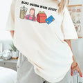 Busy Doing Mom Stuff TShirt, Iced Coffee Momma TShirt, Ms Rachel TShirt, Oversized Mama Shirt, Ms Rachel, Gift For Mom,...