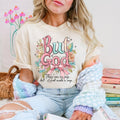 But God Coquette Christian DTF Transfers - THIS IS NOT A SHIRT Hoodie, Sweatshirt | GrindPrints.com