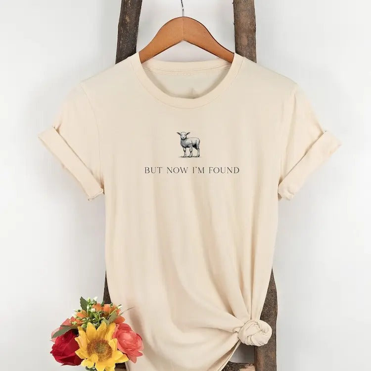 But Now I'm Found Christian T-shirt, Christian Gift, Retro Jesus  T-shirt, sweater and Hoodie Sweatshirt | GrindPrints.com
