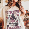 Butcher Blackbird T-Shirt, Dark Romance Apparel, Brynne Weaver Inspired, Smut, Bookish Gifts for Readers,Scythe &...