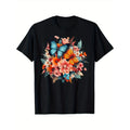Butterfly - Futuristic nature design T-shirt Made in USA Hoodie, Sweatshirt | GrindPrints.com