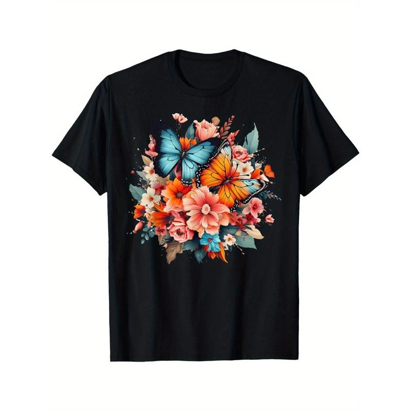 Butterfly - Futuristic nature design T-shirt Made in USA Hoodie, Sweatshirt | GrindPrints.com