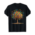 Butterfly Tree Natural Butterfly Lover Lepidoptera T-shirt -100% cotton Made in USA Hoodie, Sweatshirt | GrindPrints.com