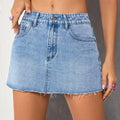 Button Front Denim Mini Skirt Raw Hem Straight Short Skirt with PocketsY2K T-Shirts, Hoodie, Sweatshirt | GrindPrints.com