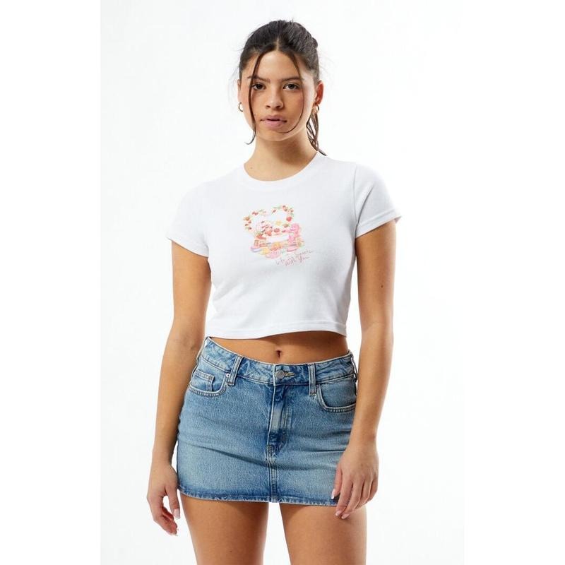 By Samii Ryan Women's Care Bears x Strawberry Shortcake Life Is Sweet Baby T-Shirt Hoodie, Sweatshirt | GrindPrints.com