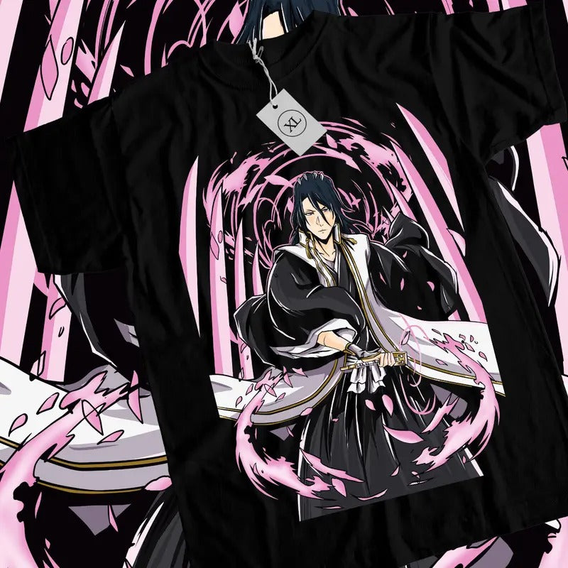 Byakuya Kuchiki S 4XL Bleach Shirt Manga Strip Anime S 4XL T-Shirts, Hoodie, Sweatshirt