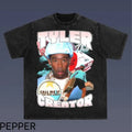 CALL ME WHEN YOU GET LOST TEE - Tyler the creator printed t-shirt, Cotton Casual Crew Neck Black Menswear Tshirt...