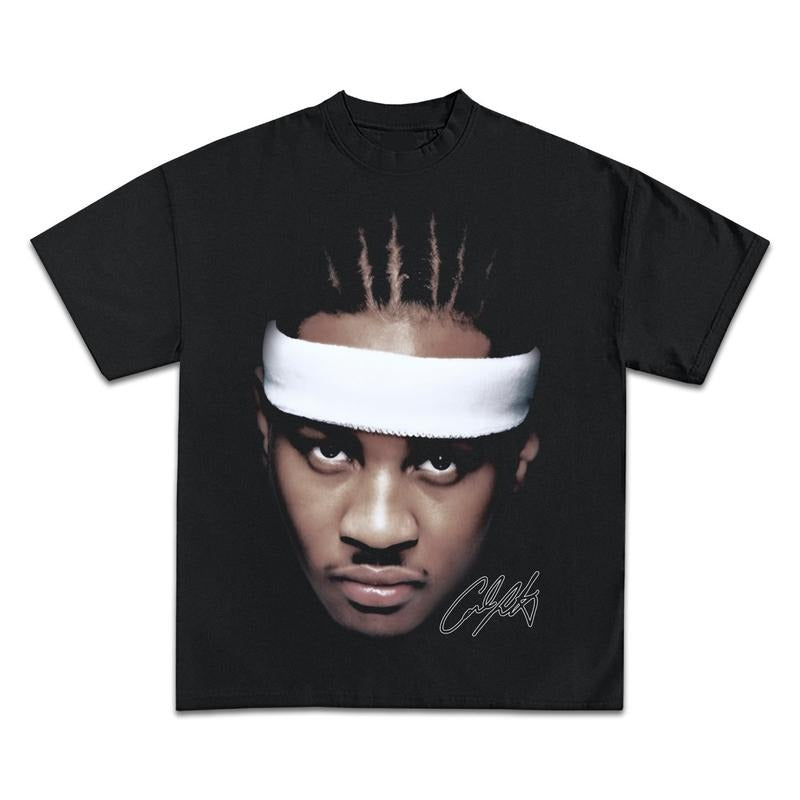 CARMELO ANTHONY GRAPHIC BOOTLEG T-SHIRT - STREETWEAR Hoodie, Sweatshirt | GrindPrints.com