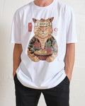 CATANA RAMEN T-SHIRT, Men Summer Fashion Cotton, Cotton Menswear, S to 3XL Soft Top Hoodie, Sweatshirt | GrindPrints.com