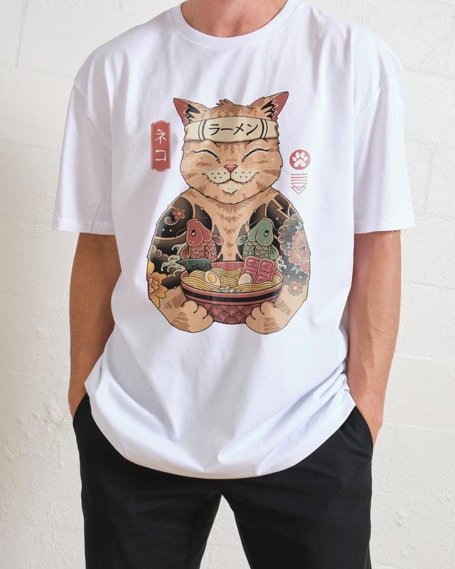 CATANA RAMEN T-SHIRT, Men Summer Fashion Cotton, Cotton Menswear, S to 3XL Soft Top Hoodie, Sweatshirt | GrindPrints.com