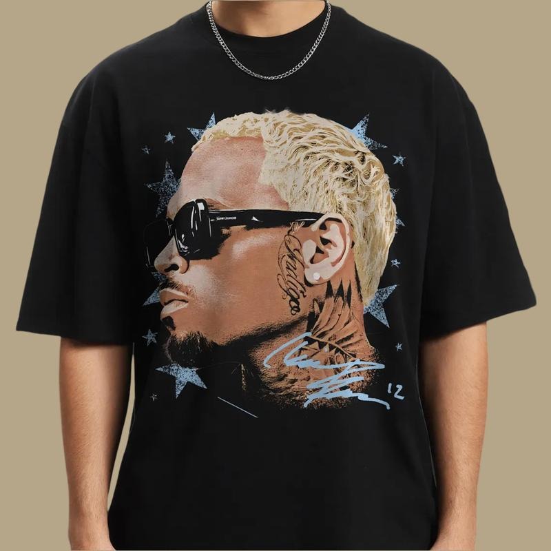 CB Breezy Bowl XX Tour Big Head Signature Tshir Graphicc Tee Top Streetwear Hoodie, Sweatshirt | GrindPrints.com