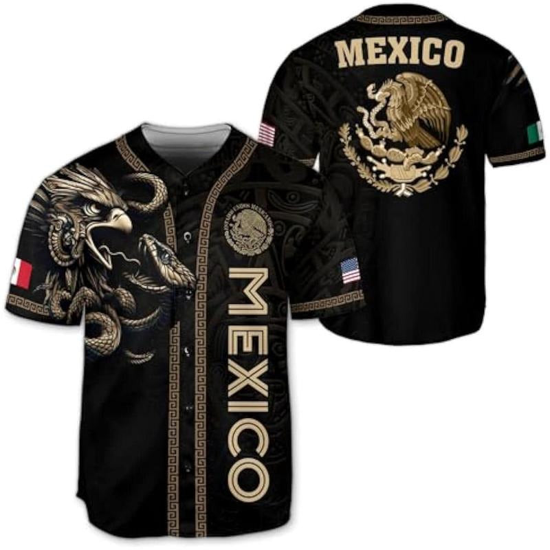 CHIARA CONTI Men's Mexico Baseball Jersey T-Shirts, Hoodie, Sweatshirt | GrindPrints.com