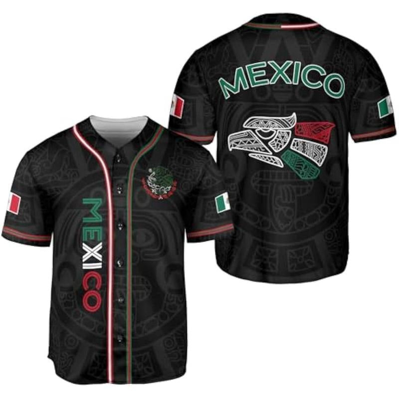 CHIARA CONTI Men's Mexico Baseball Jersey, gift for dad T-Shirts, Hoodie, Sweatshirt | GrindPrints.com