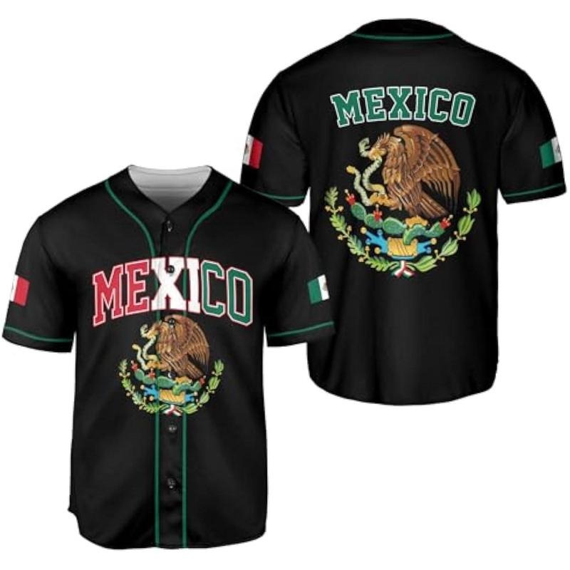 CHIARA CONTI Men's Mexico Baseball Jerseystyle{n002}2 T-Shirts, Hoodie, Sweatshirt | GrindPrints.com