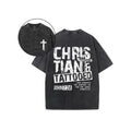 CHRISTIAN and TATTOOED Look Benath The Surface So You Can Judge Correctly 2 Sided Comfy Printed Tee Pure Cotton Fabric...