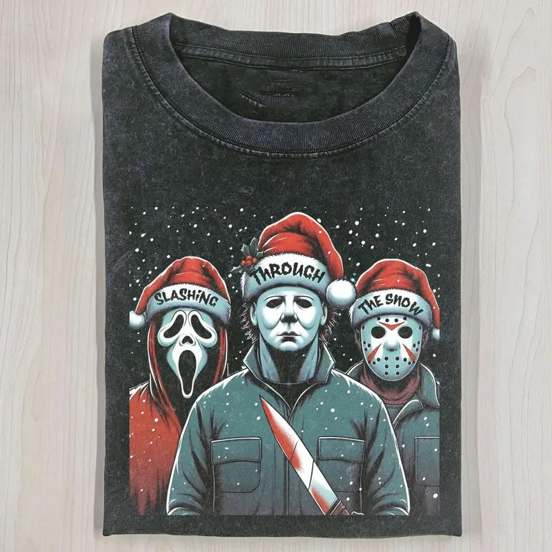 CHRISTMAS MOVIE CHARACTERS T-SHIRT Hoodie, Sweatshirt | GrindPrints.com