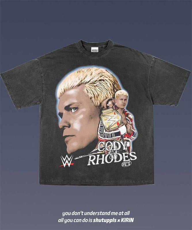 CODY RHODES 1.0 TEE | VINTAGE TEE GRAPHIC T-SHIRT SWEATSHIRT HOODIE | GIFT FOR FAN | GrindPrints.com