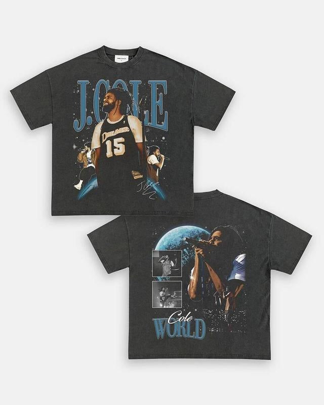 COLE WORLD V2 TEE - SWEATSHIRT - HOODIE 2SIDES GRAPHIC TEES, MUSIC TOUR, GIFT FOR FANS TTP | GrindPrints.com