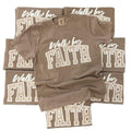 COMFORT COLORS - Walk By Faith on Espresso - Christian TShirt Hoodie, Sweatshirt | GrindPrints.com