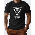 CONNECT TO GOD G500 pure cotton men's T-shirt with comfort fit Made in USA Hoodie, Sweatshirt | GrindPrints.com