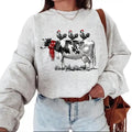 COW Chicken Xmas Funny 2024 2025 Cotton Womenswear Day T-Shirts, Hoodie, Sweatshirt
