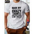 CRAZY AUNT Pure Cotton Men's Tshirt Comfort Fit Made in USA Hoodie, Sweatshirt | GrindPrints.com