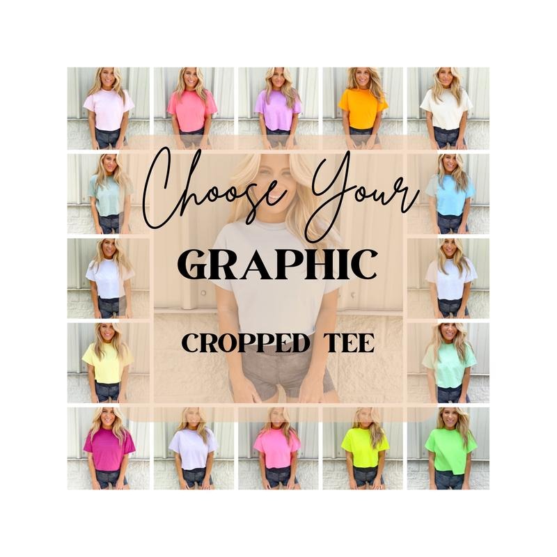 CROP *SHORT Sleeve Graphic Tee Hoodie, Sweatshirt | GrindPrints.com