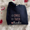 CUSTOM VALENTINES DAY SWEATSHIRT EMBROIDERED SWEATSHIRT GIFTS FOR VALENTINE DAY T-Shirts, Hoodie | GrindPrints.com