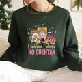 Cafe Abuelita Calories No Cuentan Latina Pan Dulce Concha Knit Womenswear Cotton Fabric Fit Bottom Casual Collar T-Shirts, Hoodie, Sweatshirt