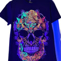 Calavera Bandera - Traditional Mexican Flag Tshirt Hoodie, Sweatshirt | GrindPrints.com