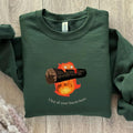 Calcifer Sweatshirt, May All Your Bacon Burn, Sudio Ghibli Aesthetic Sweatshirt, Anime Crewneck, Howls Moving Castle...