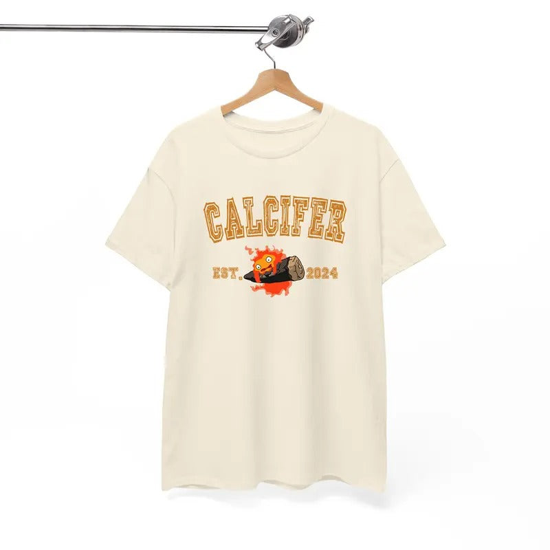 Calcifer Tshirt, Howls Moving Castle Tshirt, Howl And Sophie, Animestyle{n002}2 Hoodie, Sweatshirt | GrindPrints.com