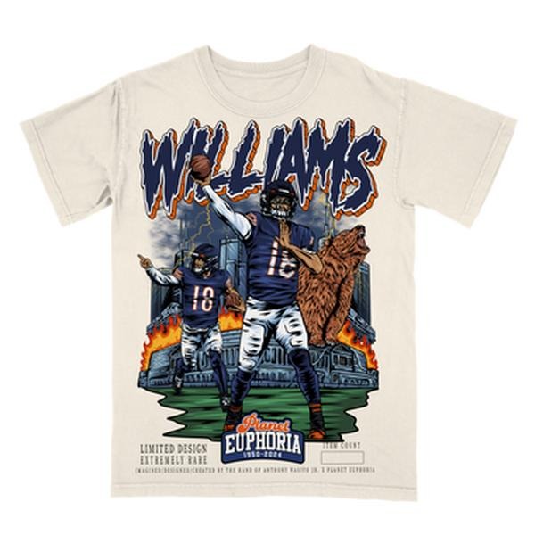 Caleb Williams Tee Hoodie, Sweatshirt | GrindPrints.com