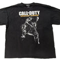 Call Of Duty Advanced Warfare Men's 2XL Black T Shirt 2014 Cotton Menswear Top Decoration Hoodie, Sweatshirt
