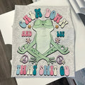 Calm Down Froggy Let Go Graphic T-Shirt Unisex fit 100% cotton tees cute shirts Fabric Top Hoodie, Sweatshirt