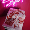 Calm yourself Funny Graphic Tee, Unisex Fit Hoodie, Sweatshirt | GrindPrints.com