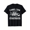 [Camel Trailer T-shirt] Multi-Functional Camel Trailer T-shirt - Exquisite Printing, High Quality Cotton, Knitted...