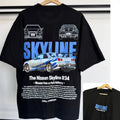 Camiseta Skyline R340 DRG, Camiseta Skyline Tshirt DRG, Skyline R340 Tshirt DRG Cotton Menswear Hoodie, Sweatshirt