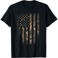 Camo American Flag Usa Military Tactical Camouflage Desert T-Shirt Made in USA Hoodie, Sweatshirt | GrindPrints.com