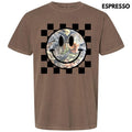 Camo Checker Happy Face Comfort Colors T-Shirt 'NLB' Hoodie, Sweatshirt | GrindPrints.com