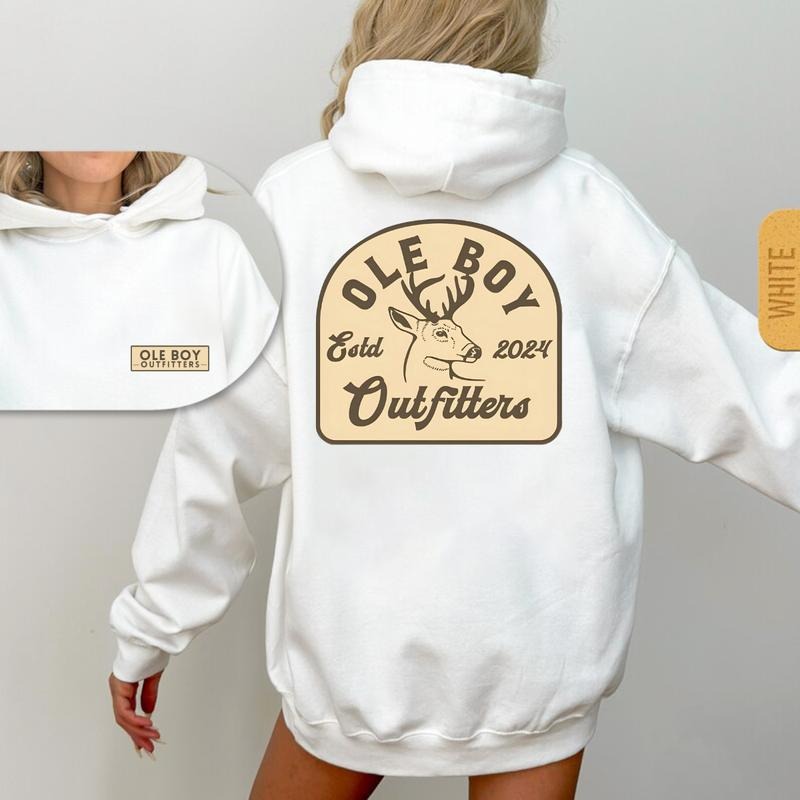 Camo Country Hoodies, Ole Boy Wst 2024 for Outfitters Enthusiasts and Casual Wear Hooded Pullover Cotton Menswear...