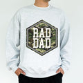 Camo Hunting Rad Dad Camouflage Daddy Cool Dad Club Dad Life Hunter Tops Dada Daddy Papa Classic Menswear T-Shirts, Hoodie, Sweatshirt