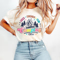 Camping Crew T-Shirt, Camping T-Shirt, Summer Vibes T-Shirt, Bright Doodle, Dalmatian Dots, Summer T-Shirt, Camping Shirt...