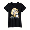 Can I Pet That Dog? Skeleton Ghost Dog Full Moon Halloween Made Usa T-Shirts, Hoodie, Sweatshirt