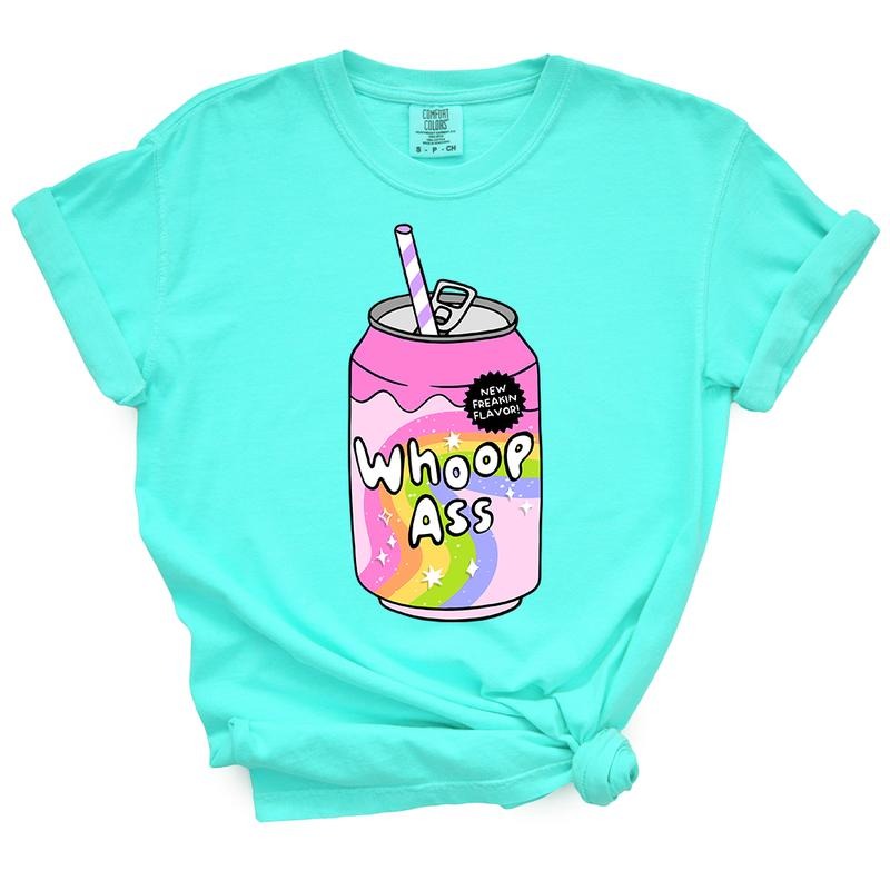 Can Of Whoop Ass TShirt - Casual Summer Top Hoodie, Sweatshirt | GrindPrints.com