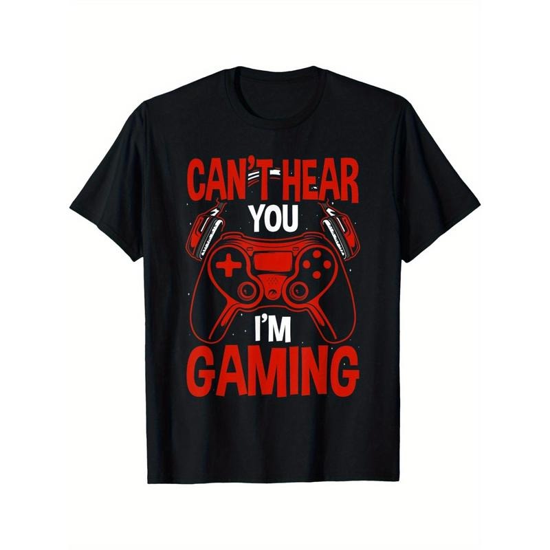 Can't Hear You I'm Gaming Funny for Gamers T-Shirt made in usa Hoodie, Sweatshirt | GrindPrints.com