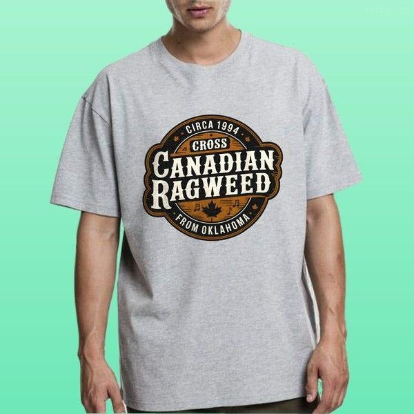 Canadian Ragweed T-shirt Bold Style Machine Washable Great For On The Go Looks Hoodie, Sweatshirt | GrindPrints.com