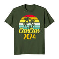 Cancun 2024 Mexico Vacation Trip Men's T-Shirt Casual Crewneck Hoodie, Sweatshirt | GrindPrints.com