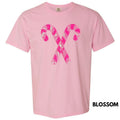 Candy Canes Pink Sequin PATCH Comfort Colors T-Shirt Hoodie, Sweatshirt | GrindPrints.com