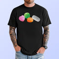 Candy Tee Garment Dyed Boxy Ultra T-shirt Retro Vibes Hiphop Style Lightweight And Breathable Hoodie, Sweatshirt